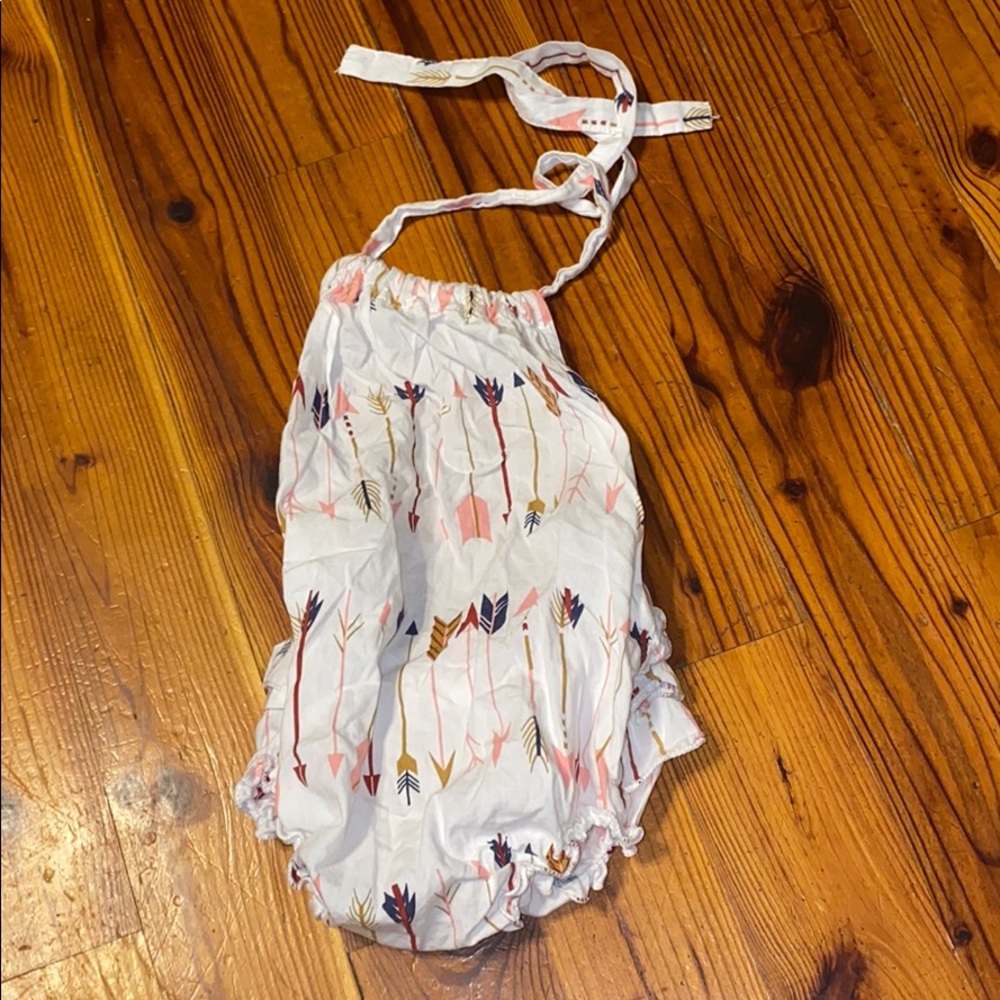 ❌SOLD❌Boutique Arrow Halter Onesie